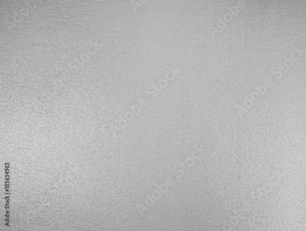 Fototapeta Shiny silver gray foil texture for background