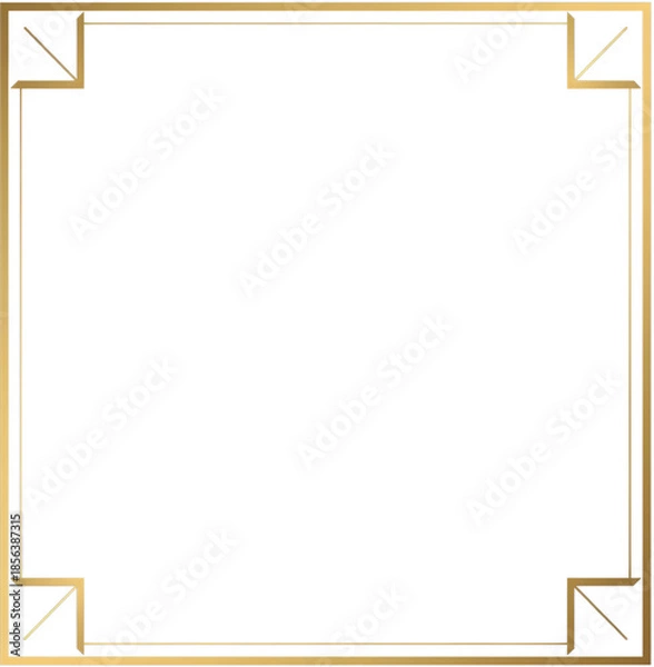 Obraz 골드프레임_심플코너_모던테두리사각프레임