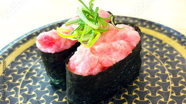 Obraz ネギトロ軍艦寿司_握り寿司