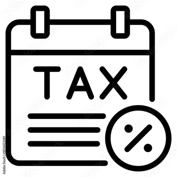 Obraz Tax Document Icon