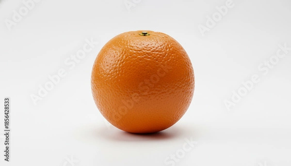 Obraz Orange on a clean white background
