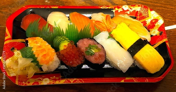 Obraz 握り寿司の盛り合わせ