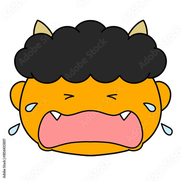 Obraz 節分の鬼のイラスト