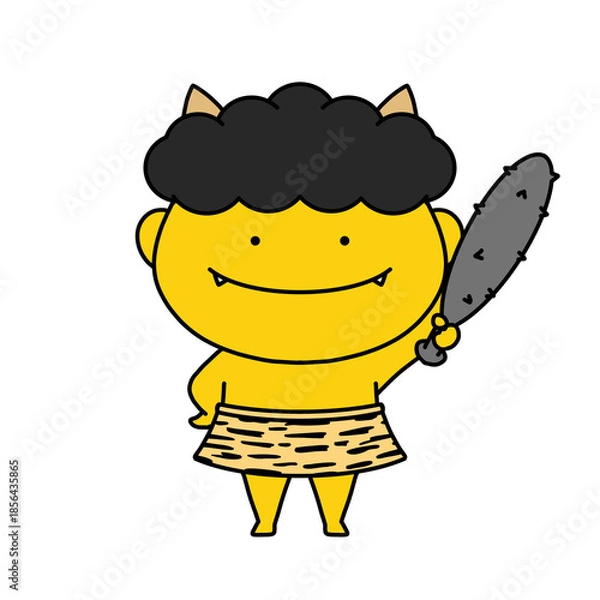 Obraz 節分の鬼のイラスト