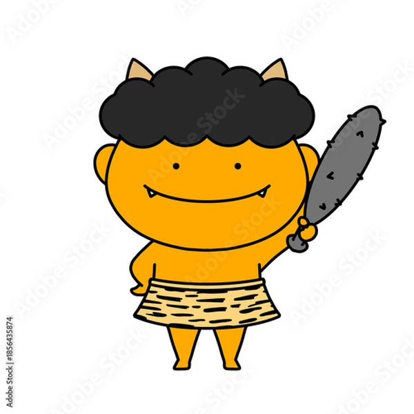 Obraz 節分の鬼のイラスト