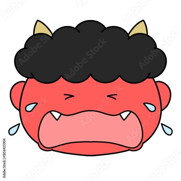 Obraz 節分の鬼のイラスト