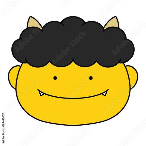 Obraz 節分の鬼のイラスト