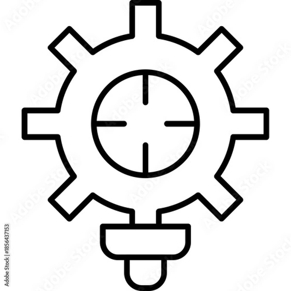 Obraz Initiative Taking Icon