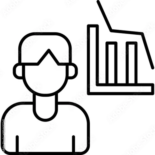 Obraz Professional Growth Icon