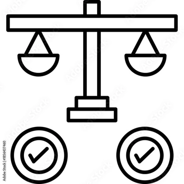 Obraz Strong Work Ethic Icon