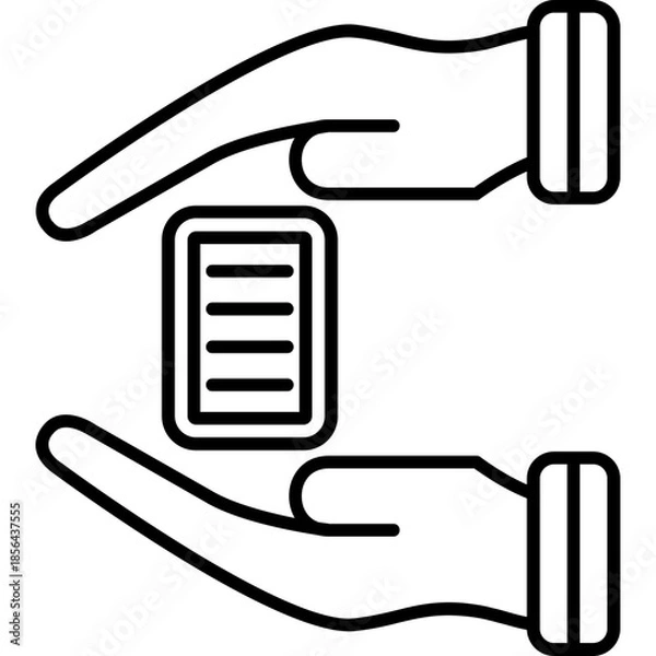 Obraz Commitment to Vision Icon