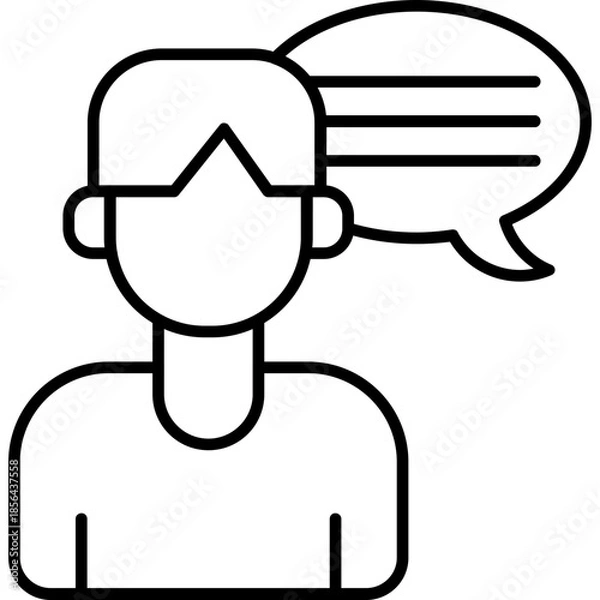 Obraz Valuing Feedback Icon