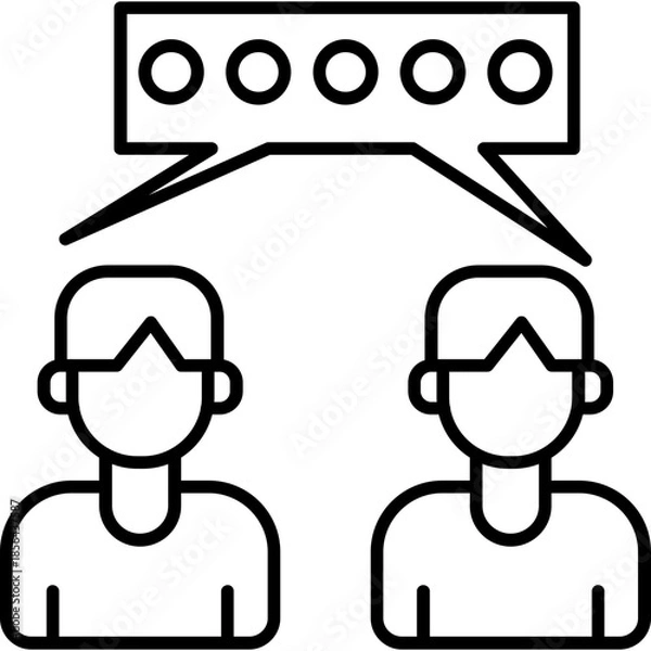 Obraz Ethical Negotiation Icon