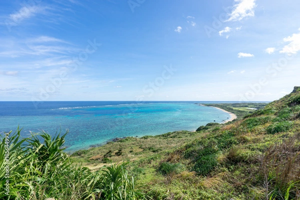 Obraz 石垣島・平久保崎から見る風景