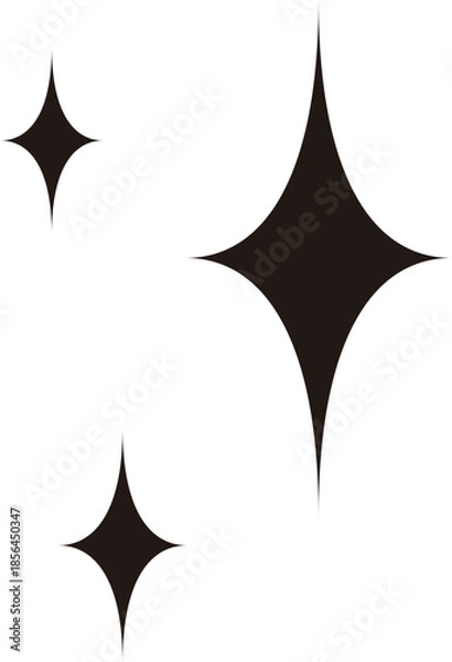 Fototapeta Sparkle きらきらイラスト / Shining Effect