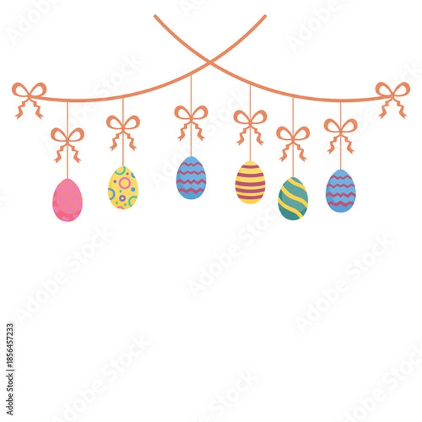 Fototapeta Easter Egg Hanging Decoration