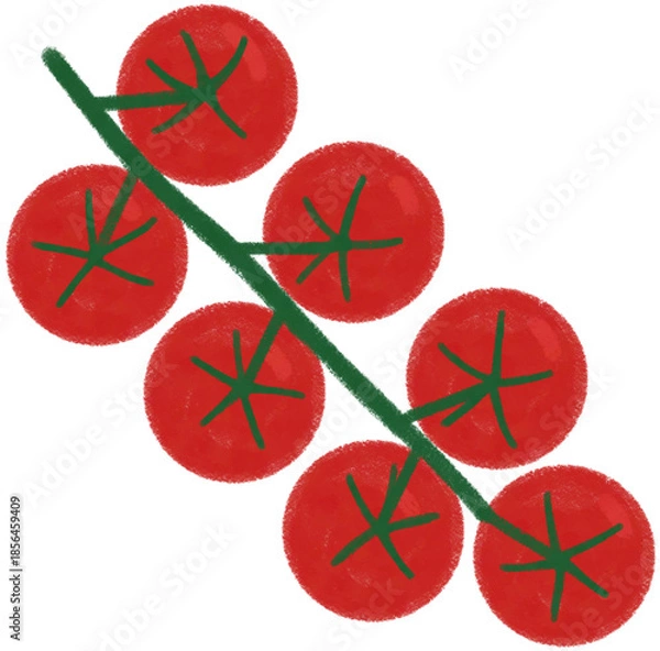 Obraz 가지에 달린 토마토