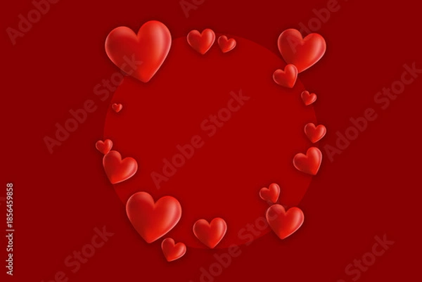 Obraz heart background