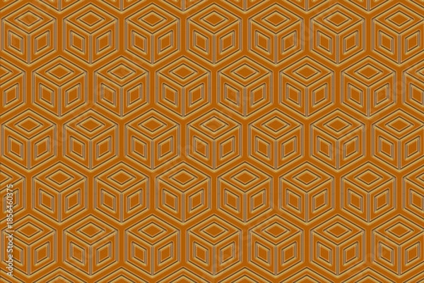 Obraz seamless geometric pattern