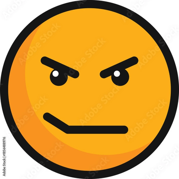 Fototapeta Cute Message App Emoji Pack Element