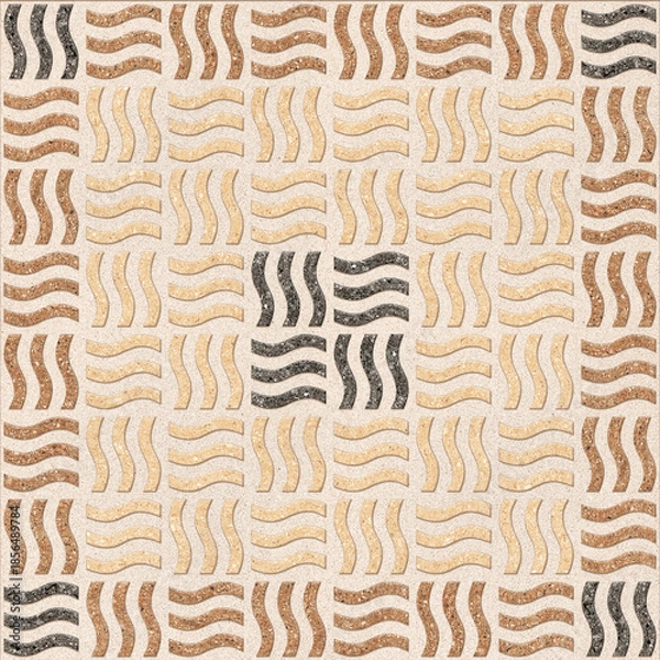 Obraz stone texture background with wavy pattern