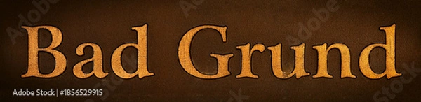 Obraz Bad Grund Ortsname