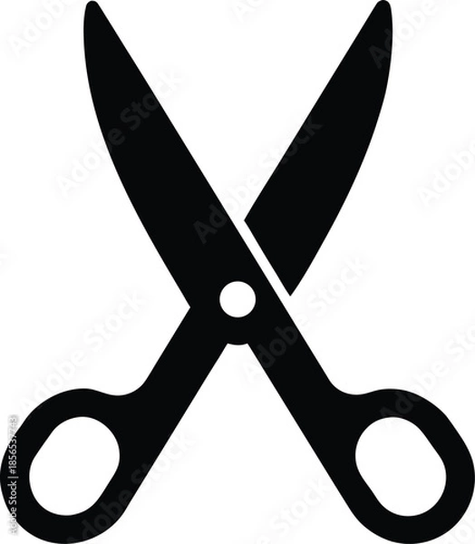 Obraz Scissors Silhouette