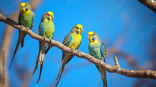 Obraz blue and gold macaw