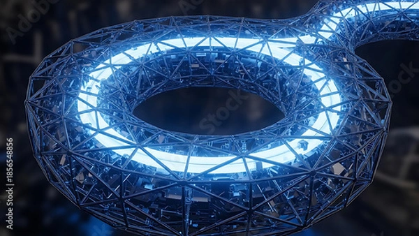 Obraz Digital Network Flow