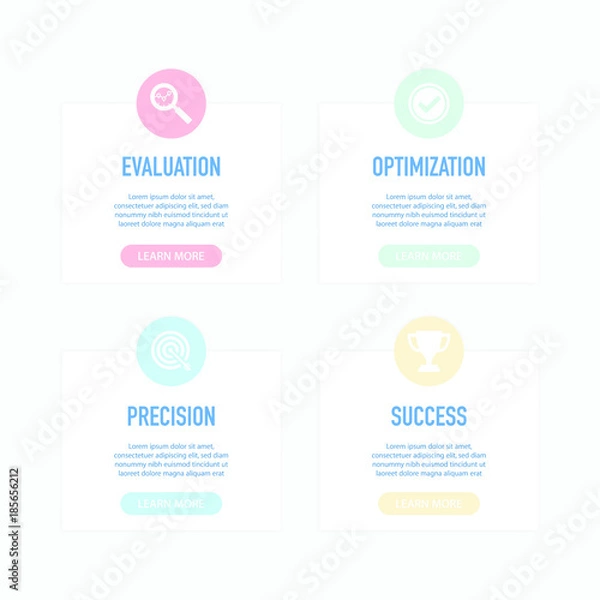 Fototapeta Key Performance Indicator Concept