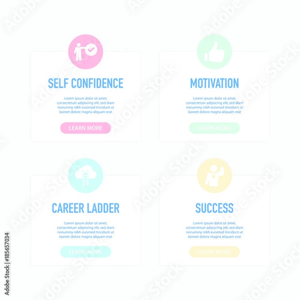 Fototapeta Career Planning Concept