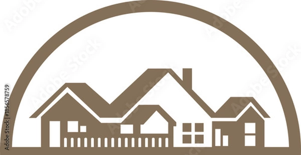Obraz traditional icion home vector logo