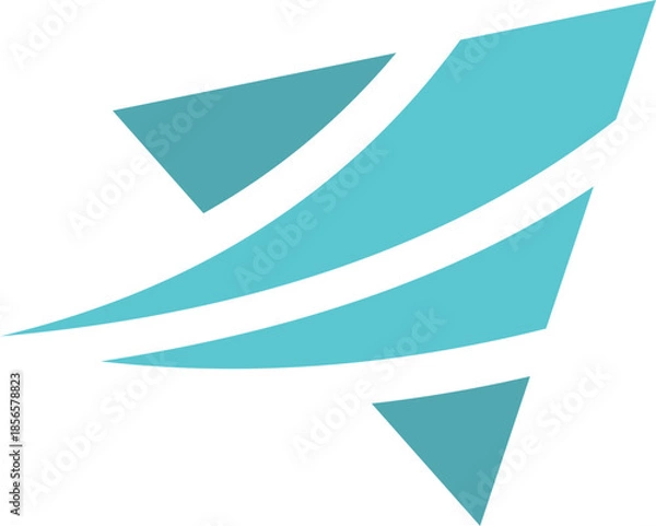 Obraz  abstract  triangle technology   symbol logo