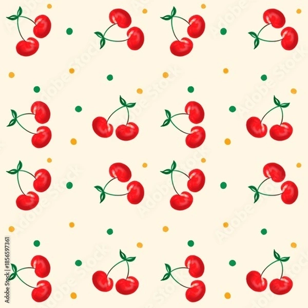 Obraz Cherry Seamless