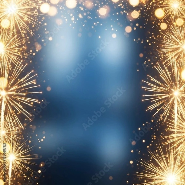 Obraz new year fireworks