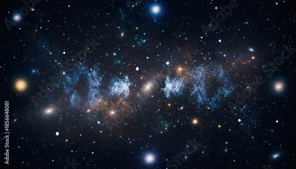 Obraz Stellar Neighborhood Map