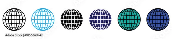 Obraz Web Technology Icons Collection for Websites