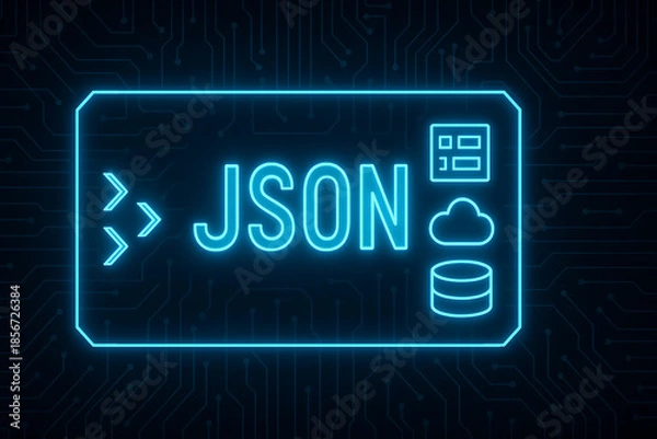 Obraz JSON Parsing and Payload Visualization for Efficient API Communication, Structured Data Exchange, and Modern Application Integration