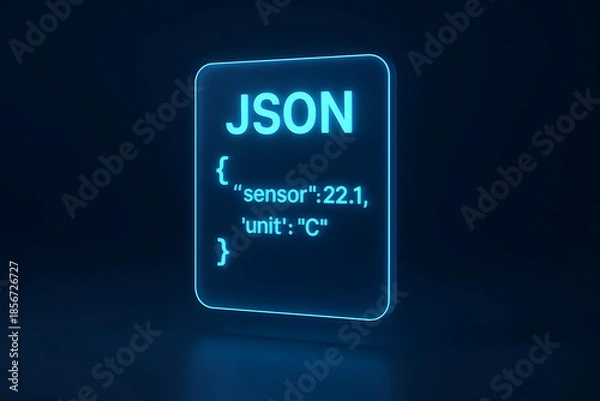 Obraz JSON Parsing and Payload Visualization for Efficient API Communication, Structured Data Exchange, and Modern Application Integration