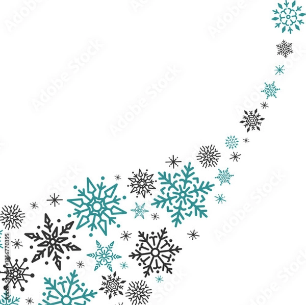 Obraz christmas snowflake 