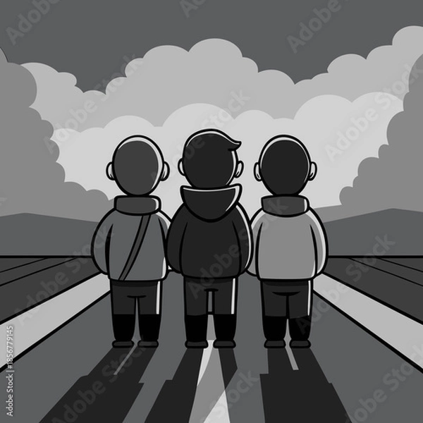 Obraz couple on the beach