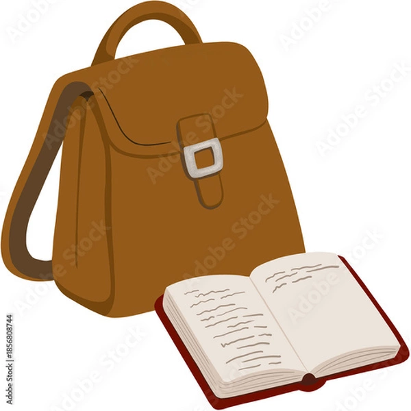 Obraz 백팩과 다이어리