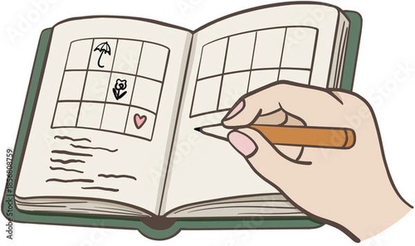 Obraz 다이어리 꾸미기