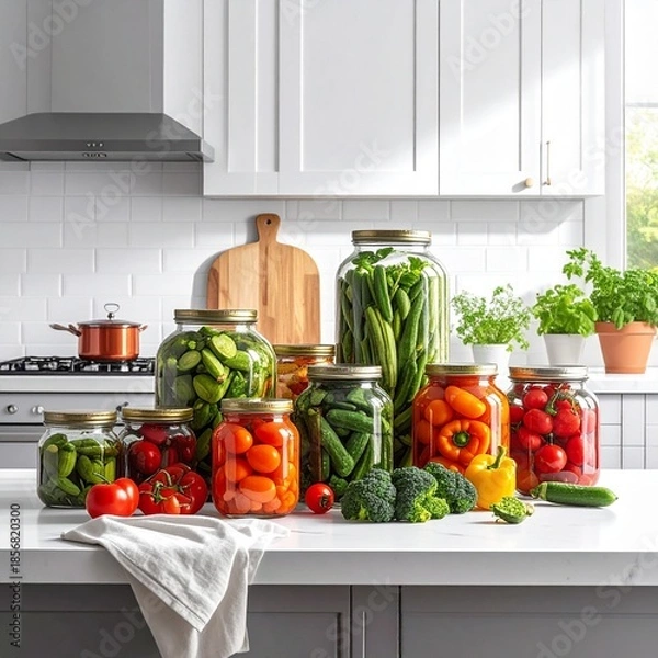 Obraz Einmachgläser