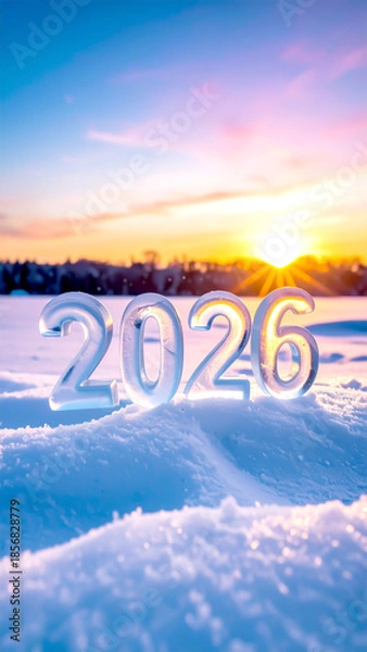 Obraz 2026 Winterlandschaft 