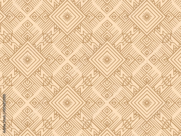 Fototapeta geometric seamless abstract pattern design