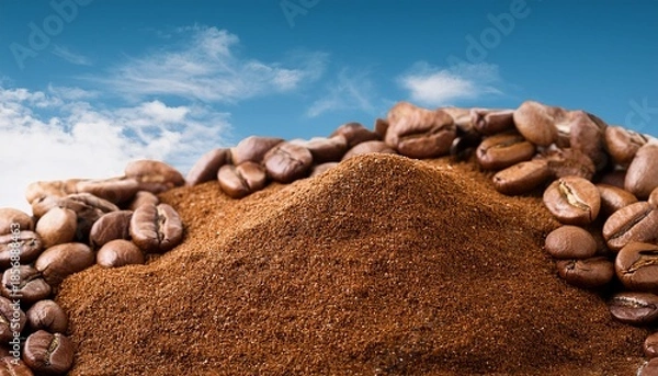 Fototapeta Coffee Bean Grains