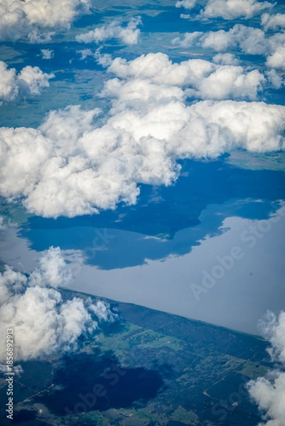 Obraz Clouds seen from the aeroplane