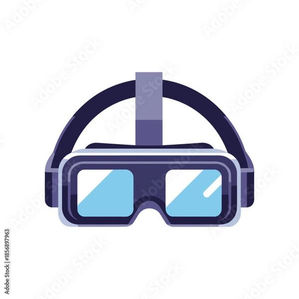 Obraz Virtual Reality Headset Technology Device for Immersive Experiences.