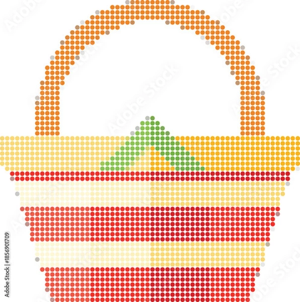 Obraz Simple Basket Pixel Art